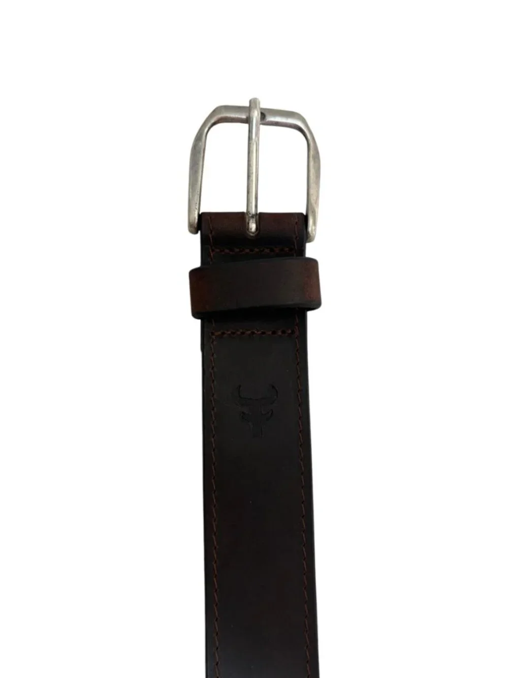 Trask Leather Belt Style 32-1643 Brown Size 38 Made in the USA NWT